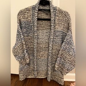 Vince. Cardigan multi color gray, blue, cream